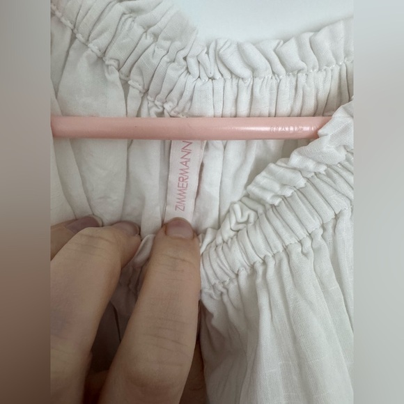 Zimmermann white girls Jeannie dress 4 - Picture 3 of 4